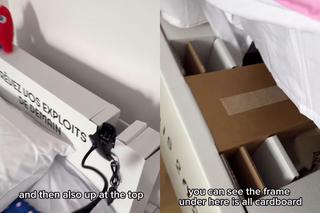 Kartonowe łóżka na IO w Paryżu