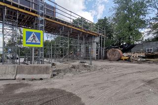 Utrudnienia na zakopiance. Prace przy wiadukcie na drodze krajowej