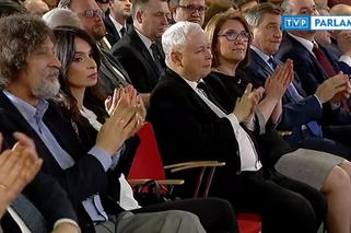 Marta Kaczyńska w ciąży podczas wręczenia nagrody im. Lecha Kaczyńskiego