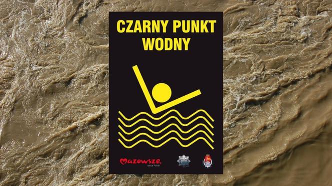 Czarny punkt wodny