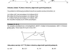 Egzamin ósmoklasisty 2019 - matematyka