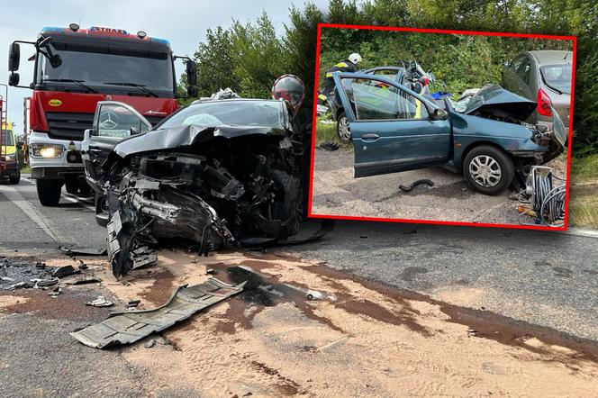 Tragiczny wypadek w miejscowości Obodowo. Nie żyje kobieta, wielu poszkodowanych 