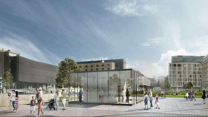 Plac Powstańców Warszawy - wizualizacje