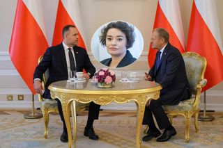 Żukowska strofuje Tuska po spotkaniu z Nawrockim: „Nie dreptaj, nie ciumkaj, usiądź jak sigma”