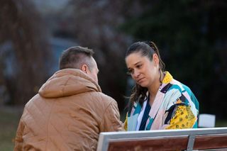 Na dobre i na złe odc. 948. Iga Kaczorowska (Anna Szymańczyk), Aleks - Aleś Zagajewski (Paweł Małaszyński)