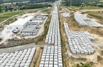 Betonowe elementy do budowy pierścieni tworzących obudowę nowego tunelu na S19