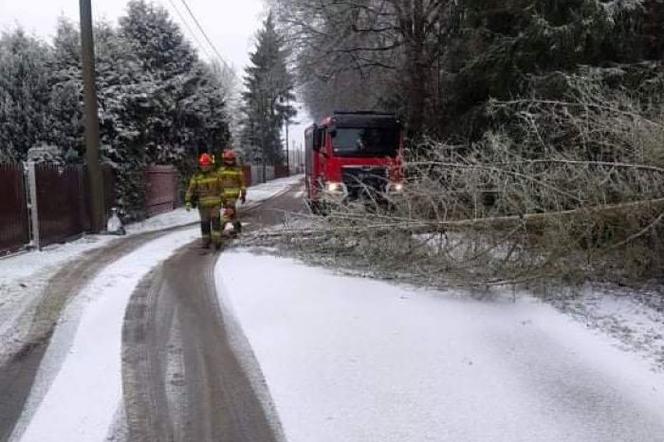 skutki burzy śnieżnej białobrzeskie 