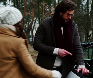 M jak miłość odc. 1865. Kasia (Paulina Lasota), Mariusz (Mateusz Mosiewicz)