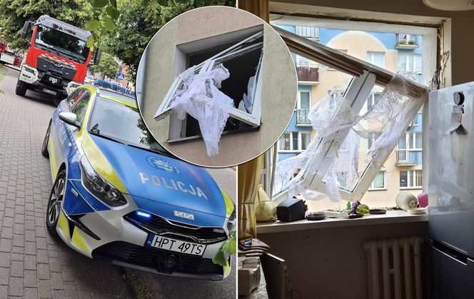 Pisz. Wybuch gazu w bloku