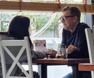 Maciej Orłoś i Paulina Koziejowska zjedli pizze, a potem poszli na rehabilitację