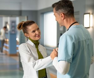 Na dobre i na złe odc. 955. Dominika (Paulina Gałązka), Marcin Molenda (Filip Bobek)