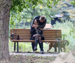 Jacek Ozdoba odpoczywa z żoną po ślubie