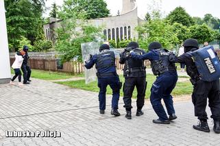 Kunowice: Terrorysta w szkole [ZDJĘCIA]