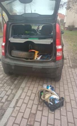 Znalazł sposób na blokadę na kole. "Żeby się nie fatygowali"