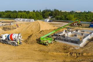 Plac budowy zajezdni Annopol