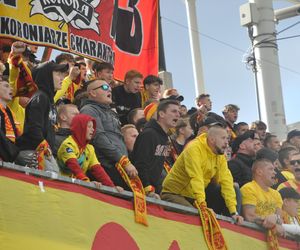 Korona Kielce - Lech Poznań. Zdjęcia kibiców na Exbud Arenie