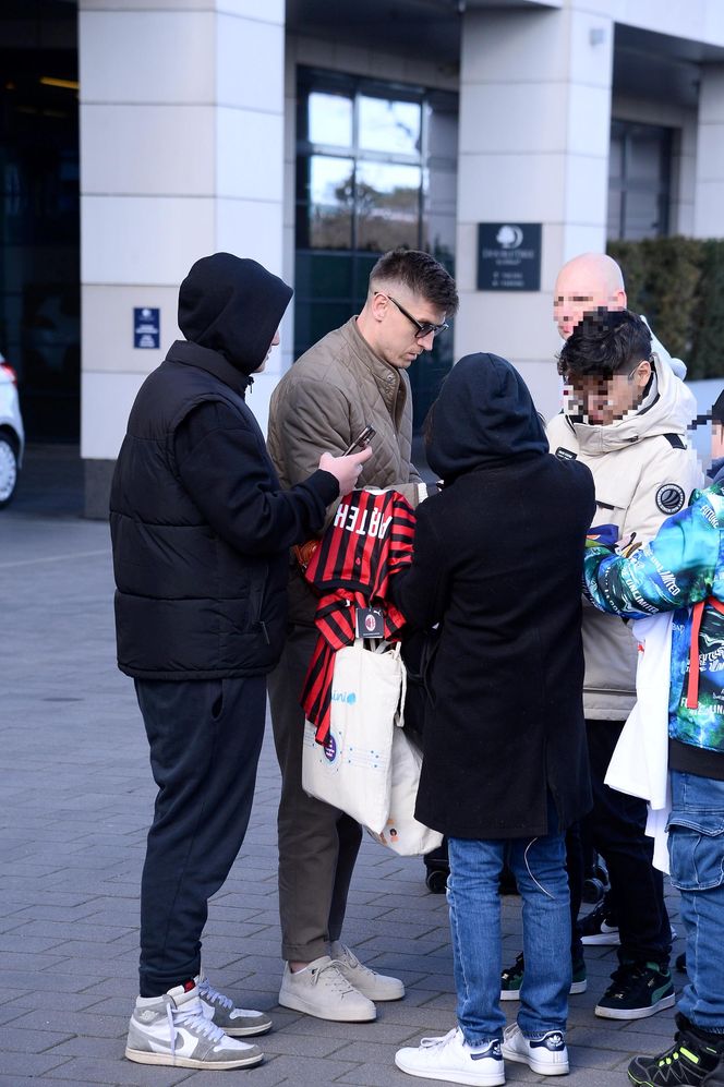 Piłkarze reprezentacji przyjechali na zgrupowanie do Warszawy