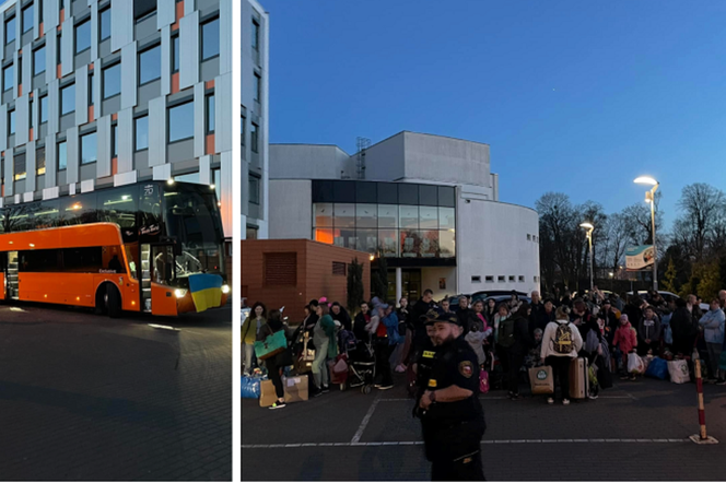 To już drugi autobus z uchodźcami, który odjechał z Leszna do Holandii