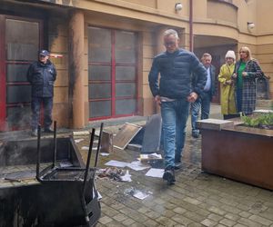 Na Wspólnej, odcinek 4076: Podpalenie biura Damiana! Pożar odbierze im Kajtka - ZDJĘCIA