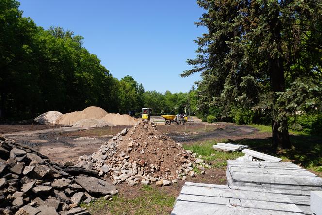 Rewitalizacja Parku Planty. Tak wyglądają majowe prace w centrum Białegostoku