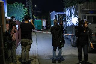 Ewakuacja mieszkańców w Rembertowie (7.09.2025)