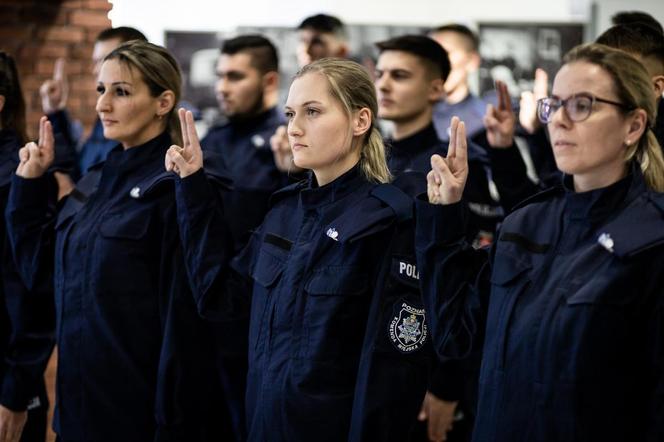 Nowi funkcjonariusze w szeregach Wielkopolskiej Policji