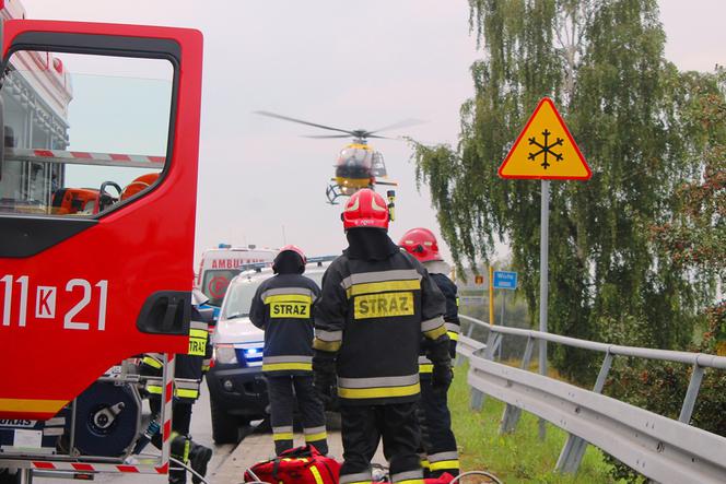 Wypadek pod Bydgoszczą
