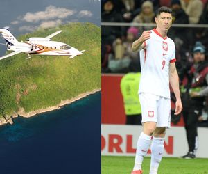 Takim samolotem Robert Lewandowski leci na pożegnanie Grosickiego. Cena po prostu zwala z nóg, trudno zliczyć wszystkie zera!