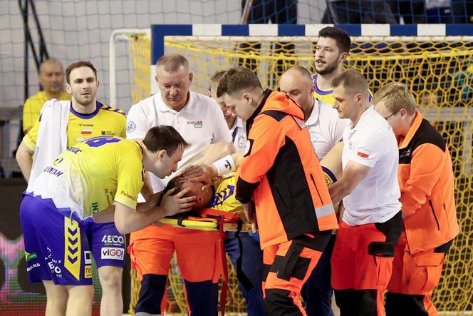 Michał Olejniczak, piłkarz ręczny Industria Kielce, miał wczoraj kontuzję w meczu