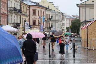 Fatalna pogoda w Lublinie! Miał być upał, a jest zlewa [GALERIA]