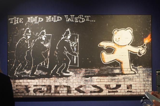 Wystawa dzieł Banksy'ego w Poznaniu