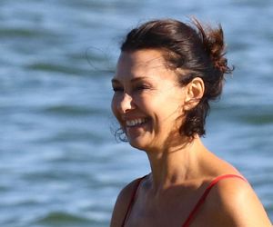 Anna Popek pracuje w zimnym morzu