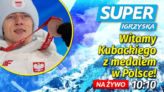 Skoczkowie wracają do Polski! Witamy Dawida Kubackiego z medalem w Super Igrzyskach Super Expressu