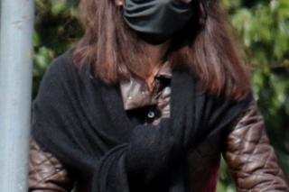 Marta Kaczyńska modna w dobie koronawirusa. Tak spaceruje z dziećmi [ZDJĘCIA]