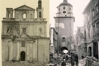 Tak wyglądał Lublin po bombardowaniu. Zobacz