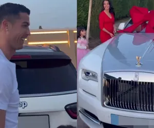 Ronaldo dostał od Georginy na święta kosmicznie drogi samochód! Ta cena zwala z nóg, ale się wykosztowała