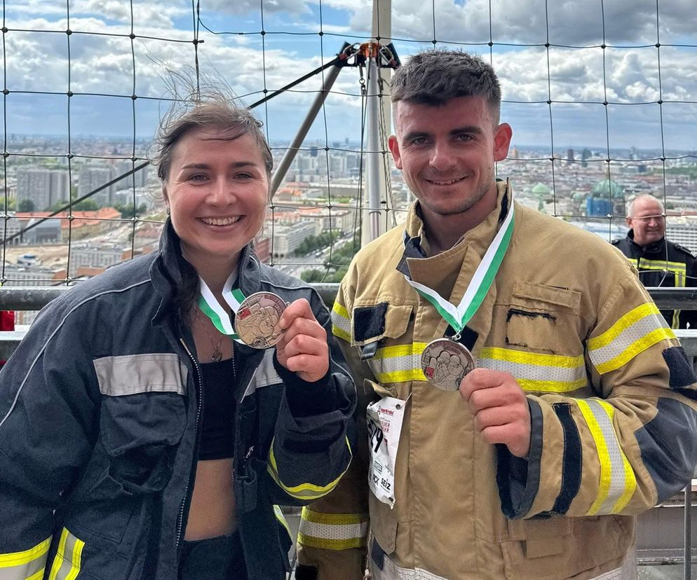Anna Żółtak i Adrian Jandura z medalami