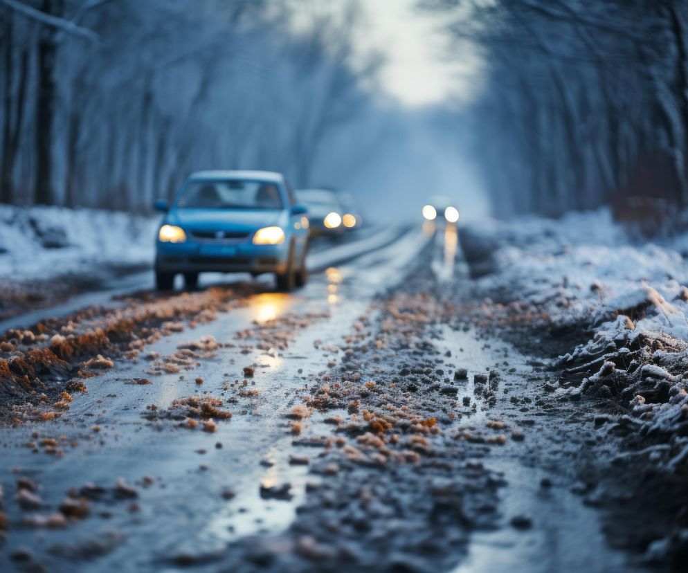 Auto zimą