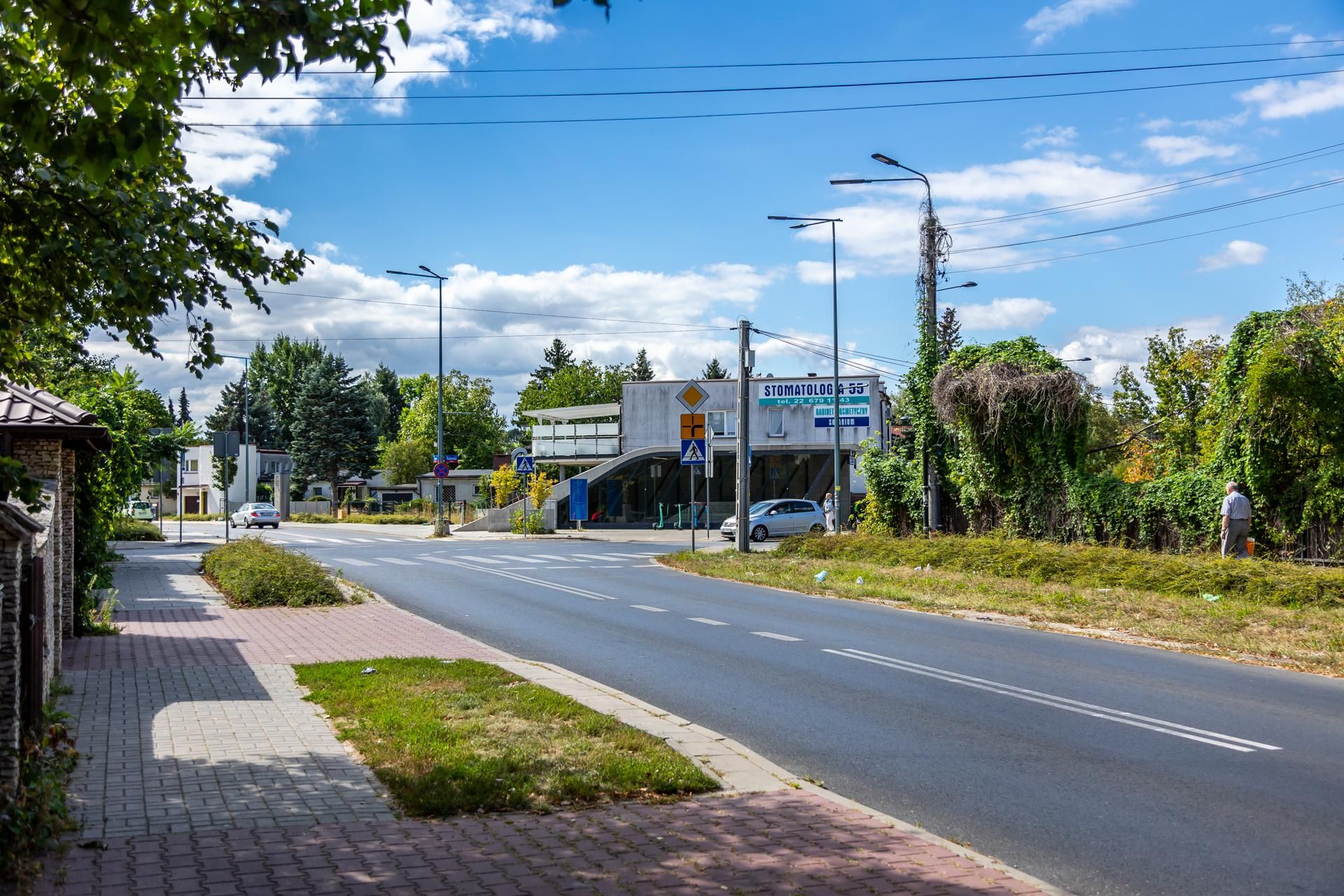 Okolice stacji metro Zacisze w Warszawie