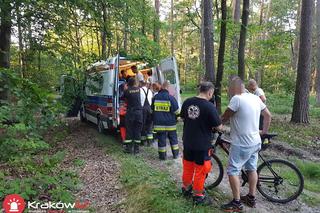 Akcja ratunkowa w Dolnie Kobylańskiej