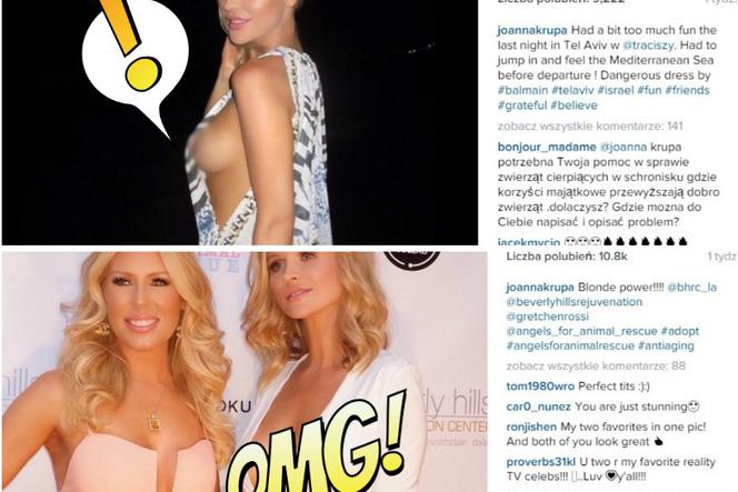 Joanna Krupa bez stanika