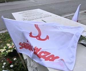 Grób Kornela Morawieckiego na  Powązkach Wojskowych