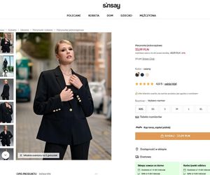 Marynarki i żakiety Sinsay