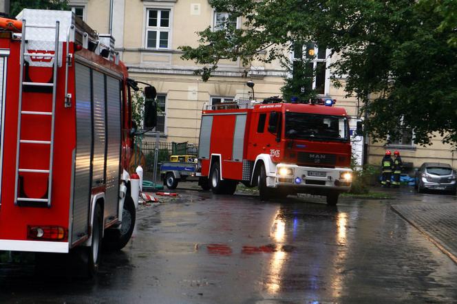 Ulewa nad Warszawą