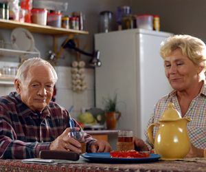 Teresa Lipowska I Witold Pyrkosz w M jak miłość