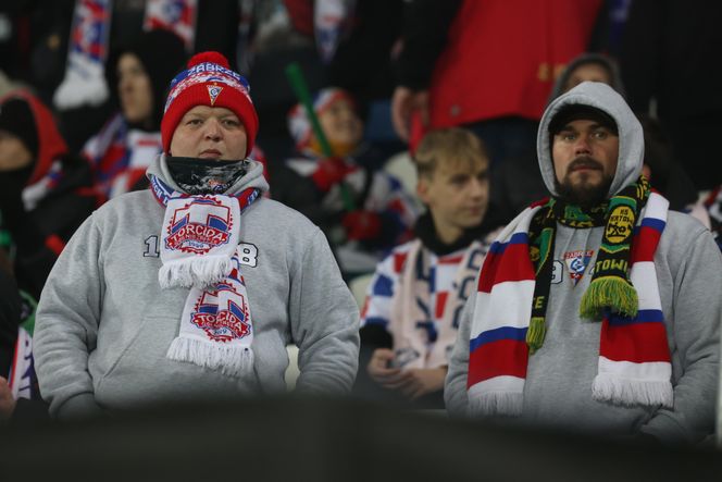 Kibice na meczu Górnik Zabrze - Lech Poznań