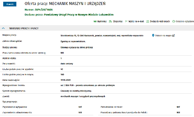 Praca w woj. warmińsko-mazurskim. Oferty z zarobkami powyżej 3 tys. złotych