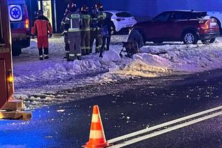 Bielsko-Biała. 29-letni kierowca skody potrącił matkę z dzieckiem