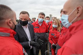 Prezydent Andrzej Duda odwiedził Anwil S.A – chemiczną spółkę w Grupie Orlen