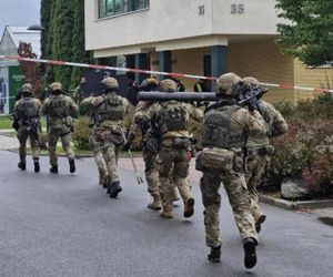 Ćwiczenia służb mundurowych na SGGW